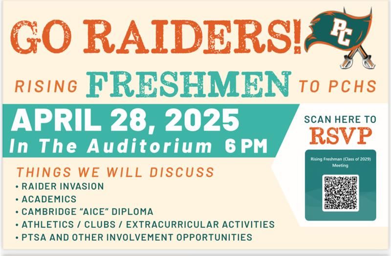  Rising Freshmen Information